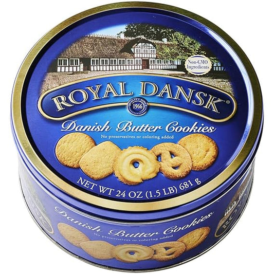 Royal Dansk Danish Butter Cookies, 24 Oz. (Pack of 1)