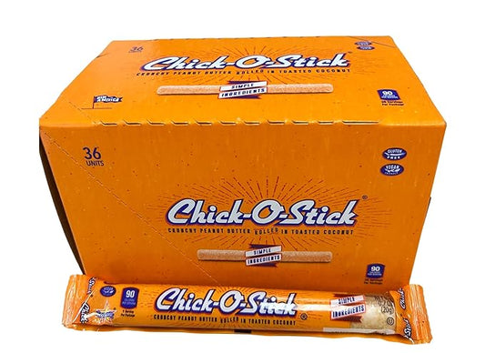 Atkinson's Chick-O-Stick Made with Roasted Peanuts and Coconut, 36 Count